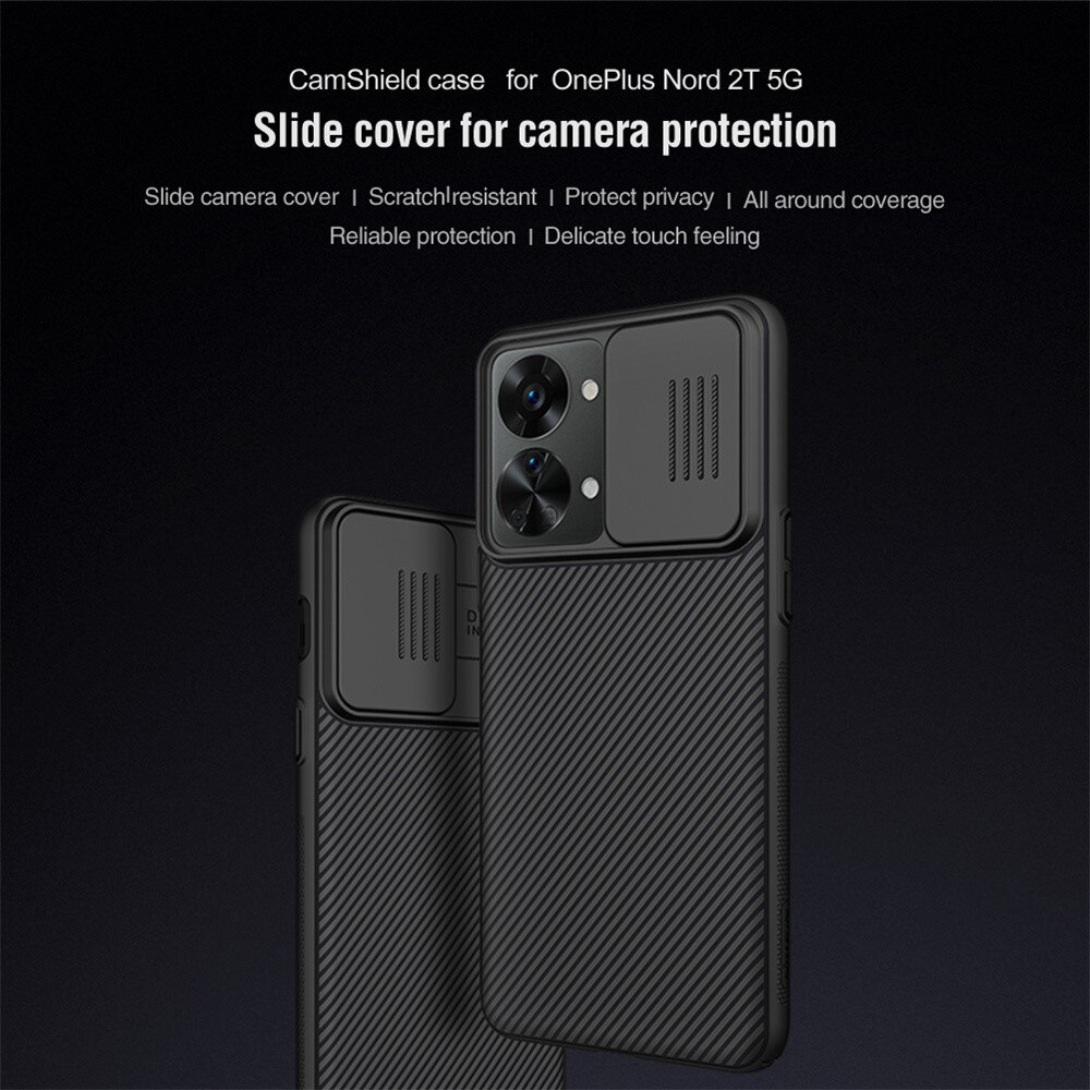  Oneplus Nord 2T 5G CamShield Case Black