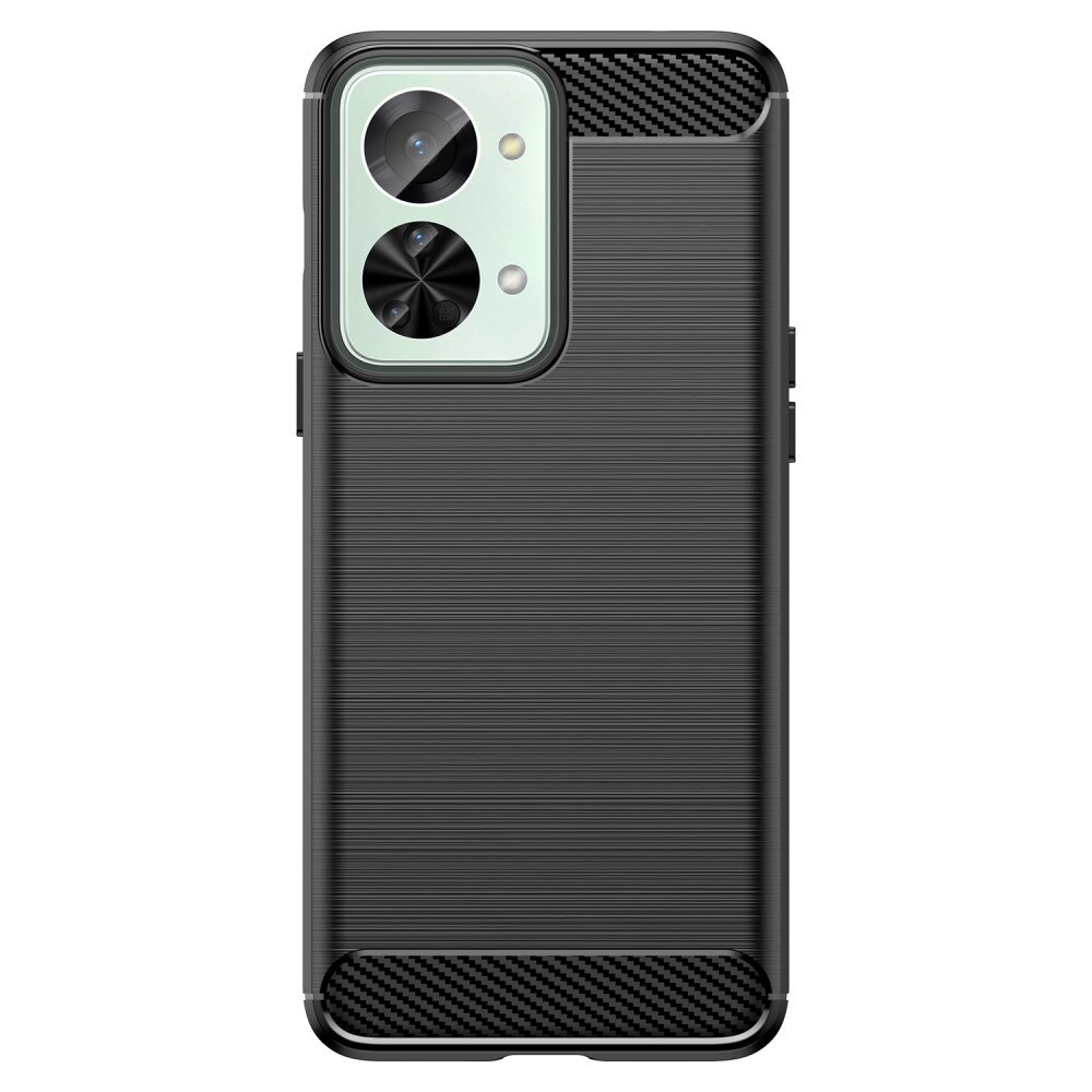 OnePlus Nord 2T 5 g Brushed TPU Case Black