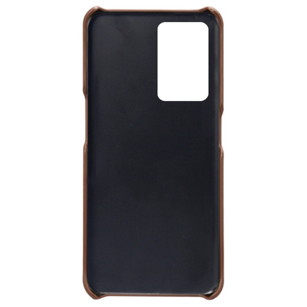 OnePlus Nord 2T 5G Cards Slot Case Brown