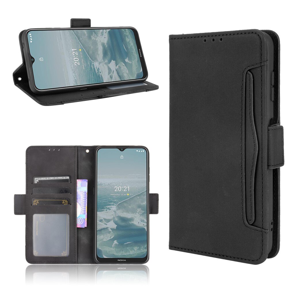 Nokia G20/G10 Multi Wallet Case Black