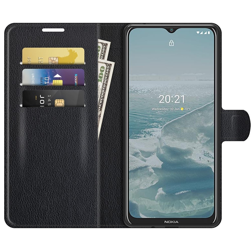 Nokia G20/G10 Wallet Book Cover Black