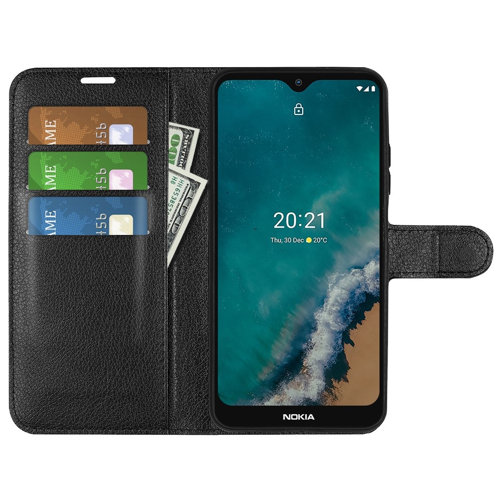  Nokia G50 Wallet Book Cover Black