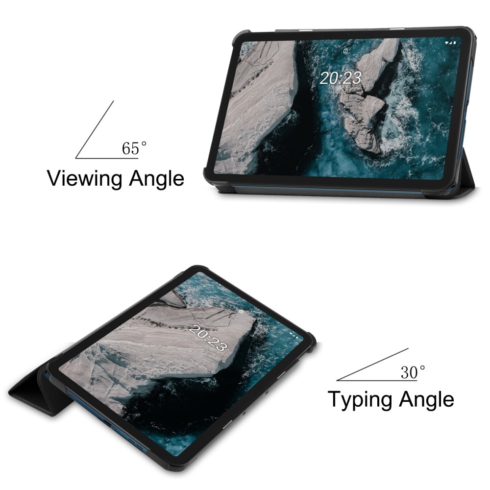  Nokia T20 Tri-Fold Cover Black