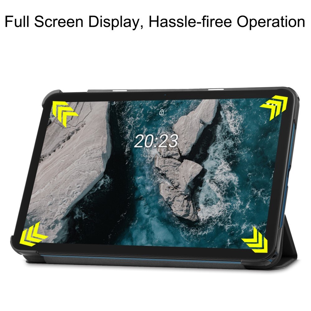  Nokia T20 Tri-Fold Cover Black