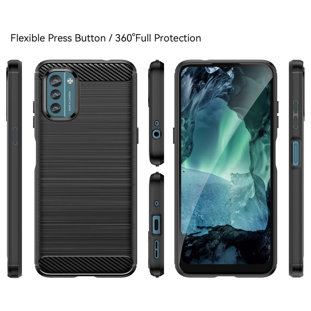  Nokia G11/Nokia G21 Brushed TPU Case Black