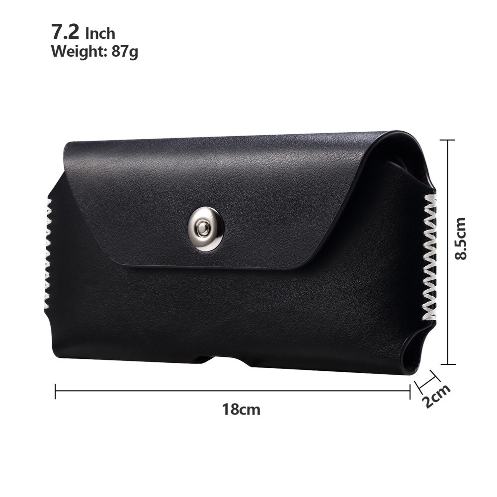 Retro Belt Bag for Phone XL, Black