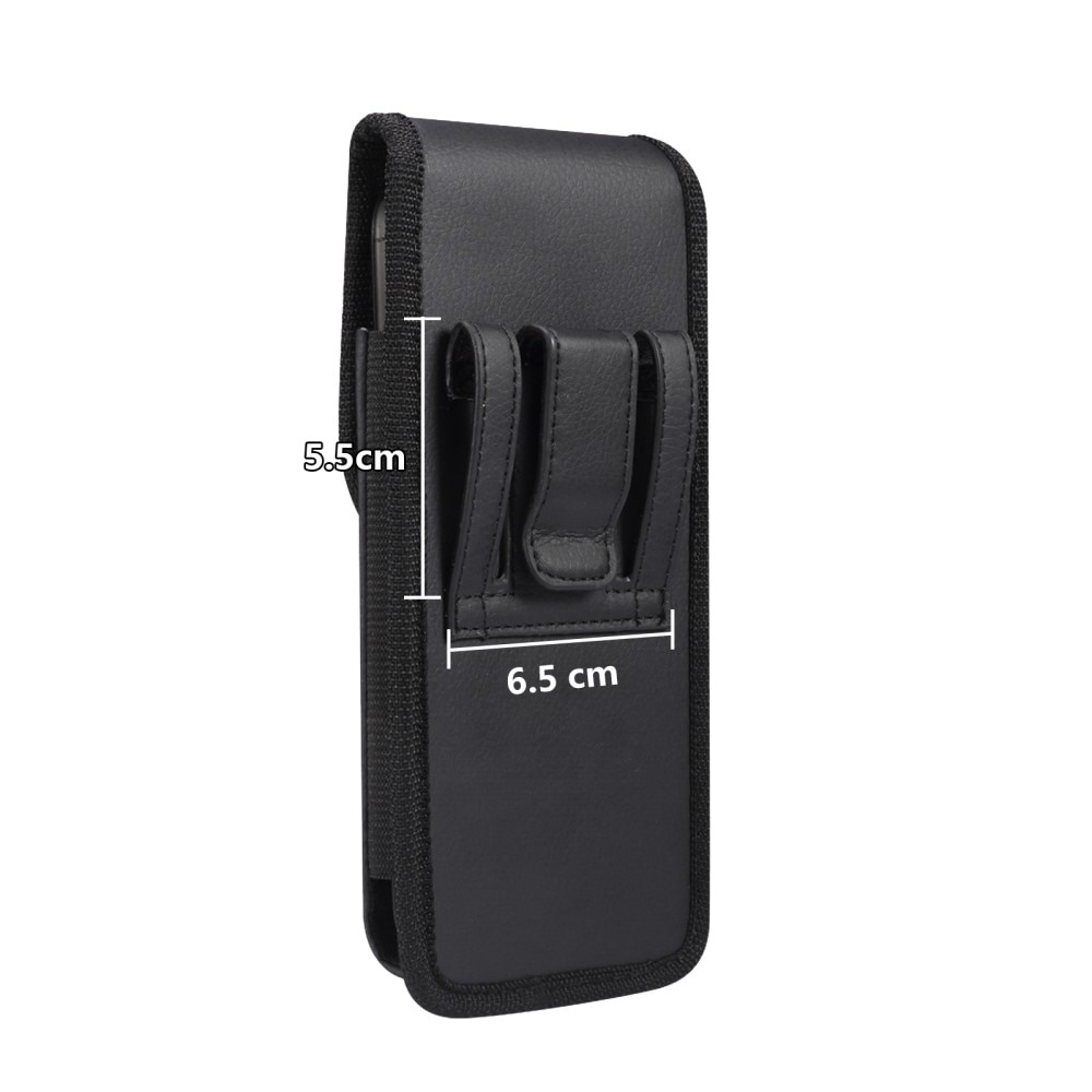 Slim Belt Bag for for Phone L Black