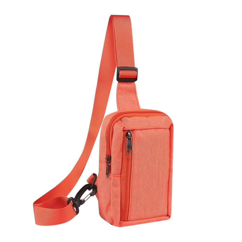 Small Crossbody Bag Nylon Orange