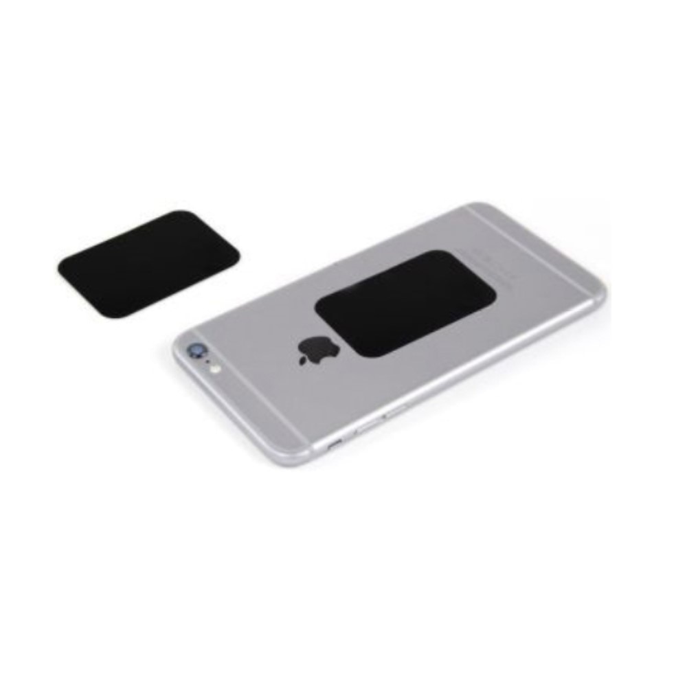 Universal Magnetic Metal Plate for Mobile Holder Black