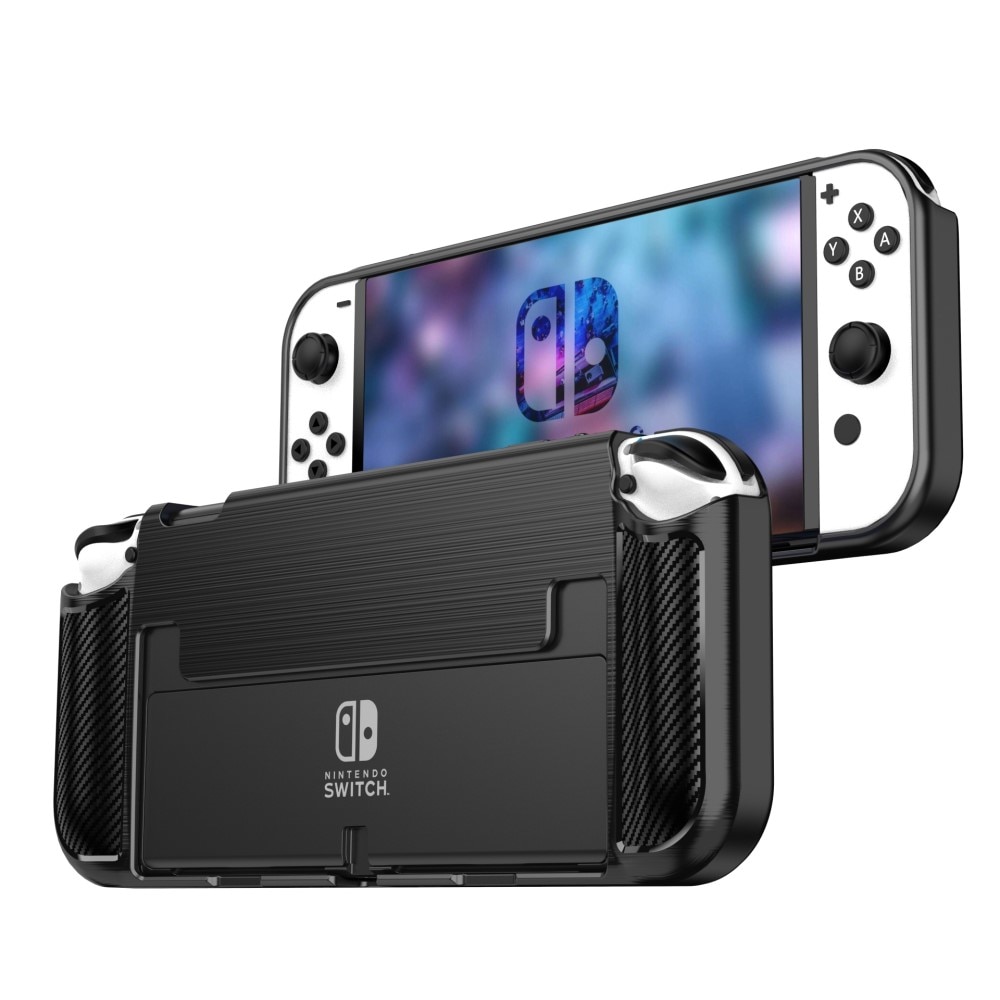 Brushed TPU Case Nintendo Switch OLED Black