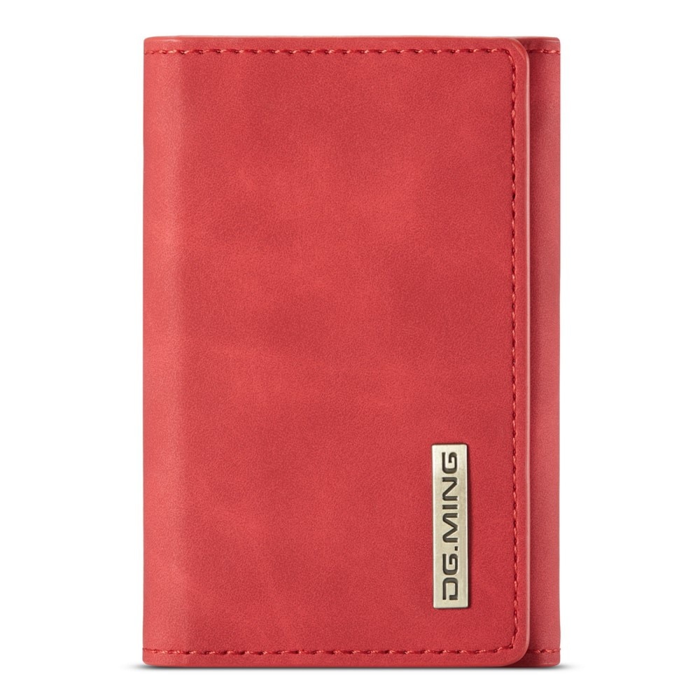 Leather Wallet Red