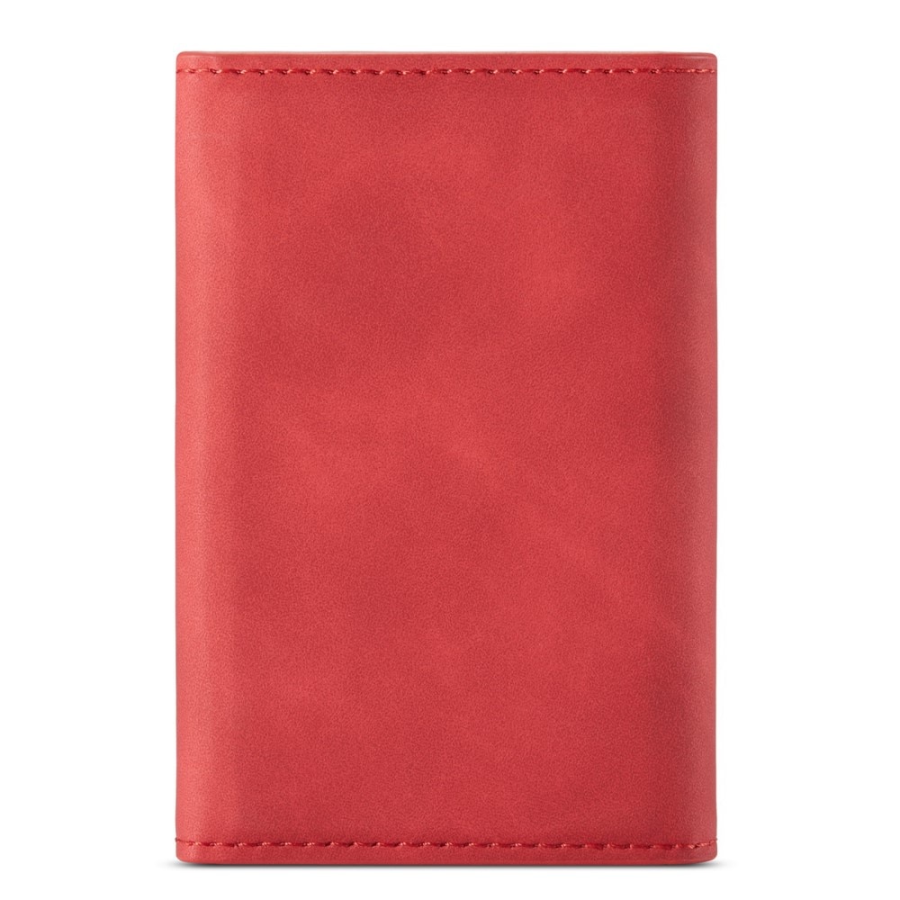 Leather Wallet Red