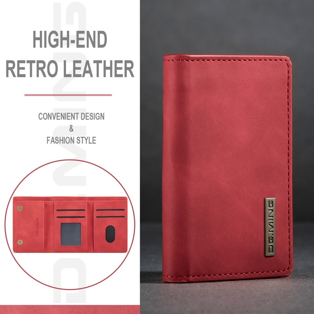 Leather Wallet Red