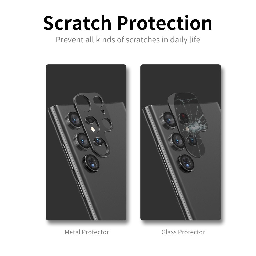 Samsung Galaxy S22 Ultra Camera Protector Aluminium Black