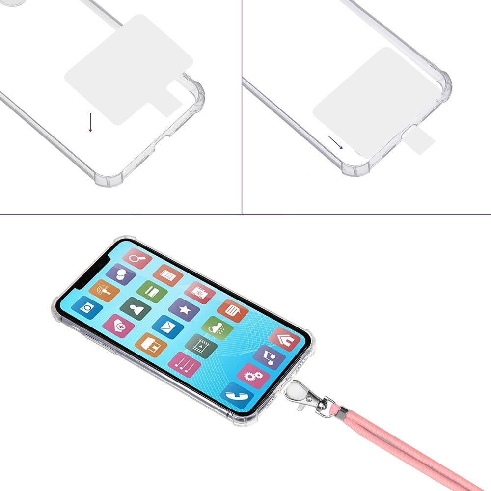 Universal  Phone Shoulder Strap Pink