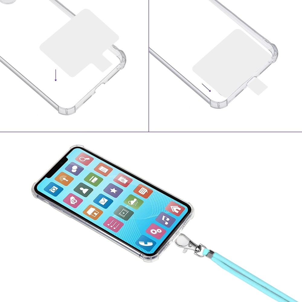 Universal Phone Shoulder Strap Light blue