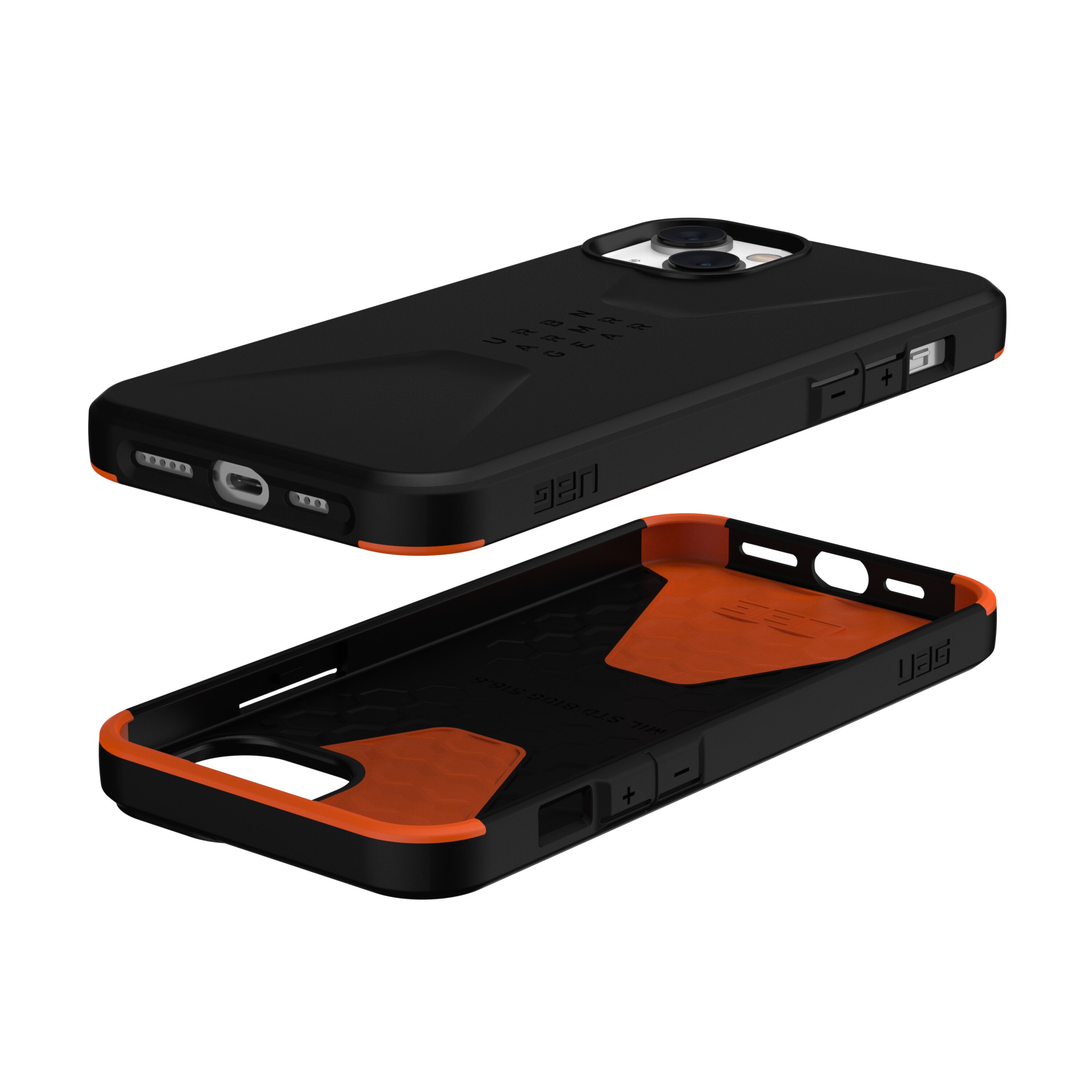 iPhone 14 Plus Civilian Series Case Black