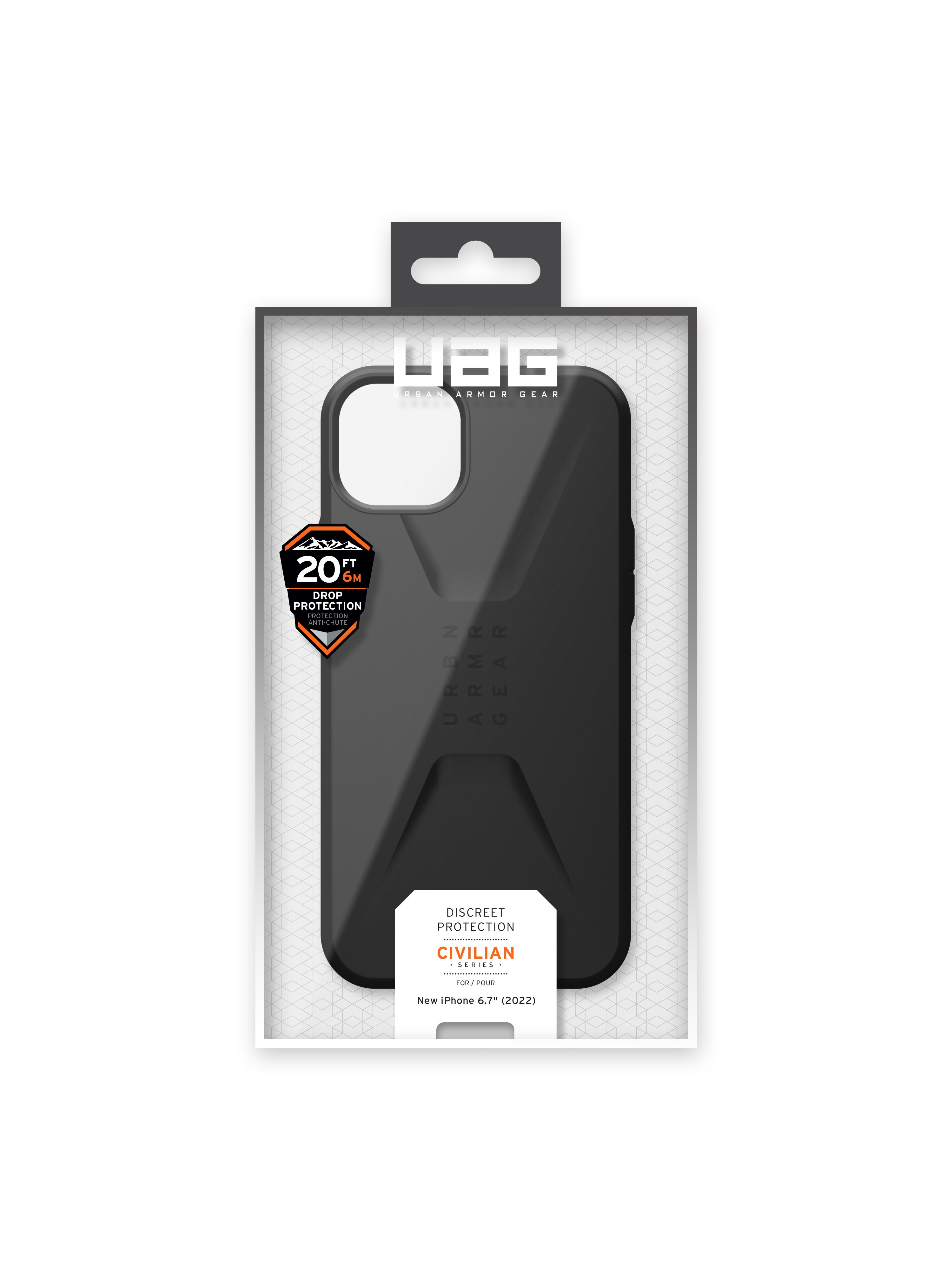 iPhone 14 Plus Civilian Series Case Black