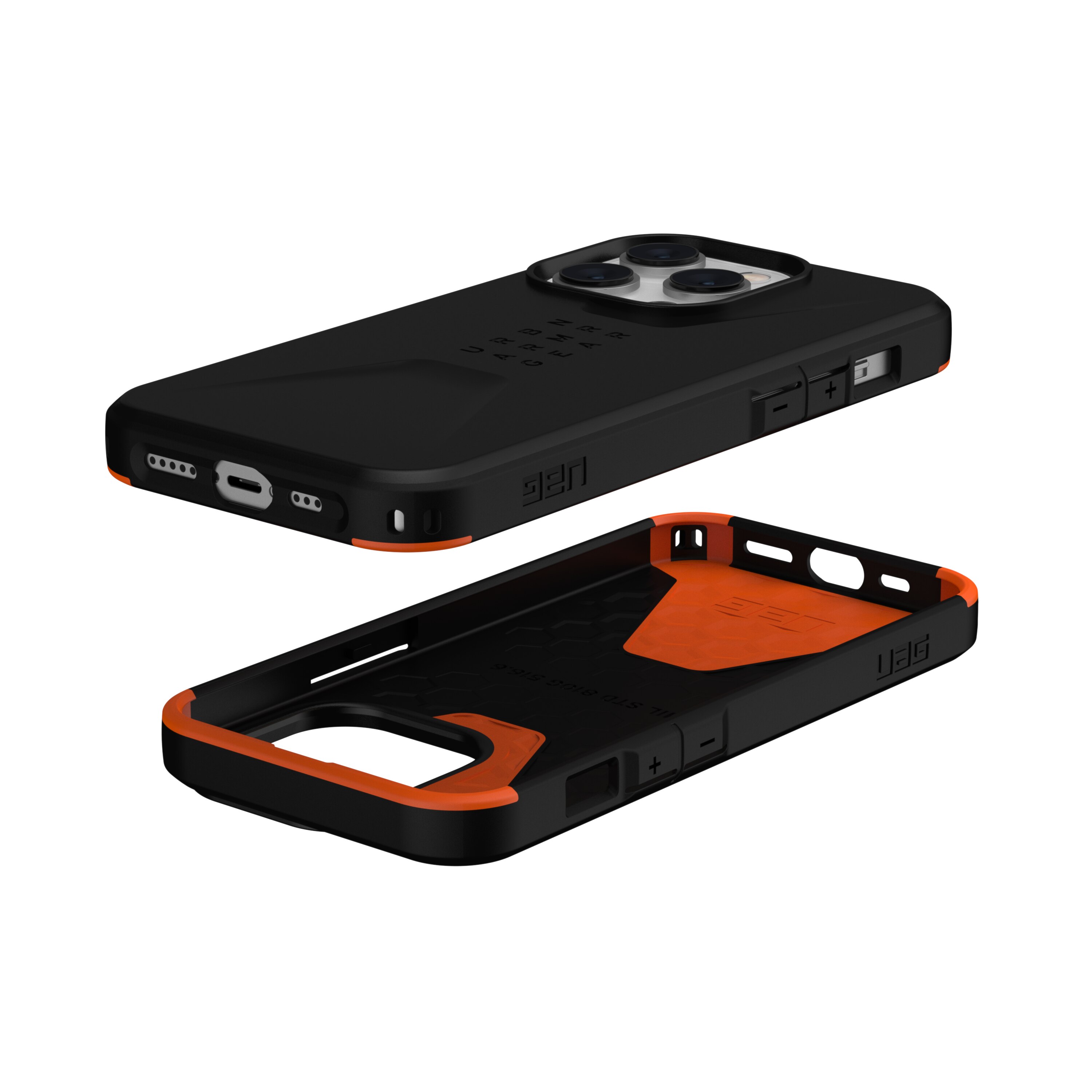 iPhone 14 Pro Civilian Series Case Black