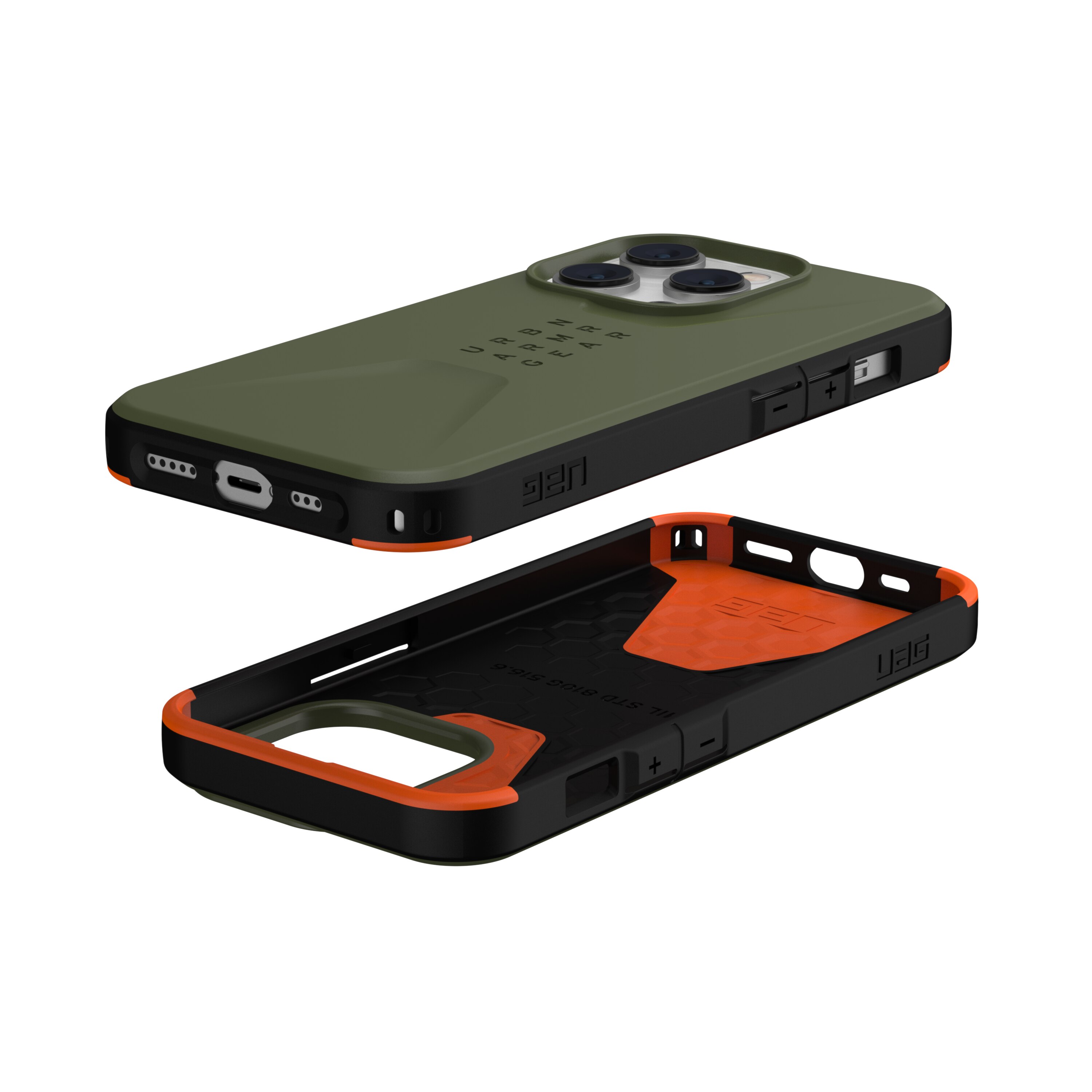 iPhone 14 Pro Civilian Series Case Green