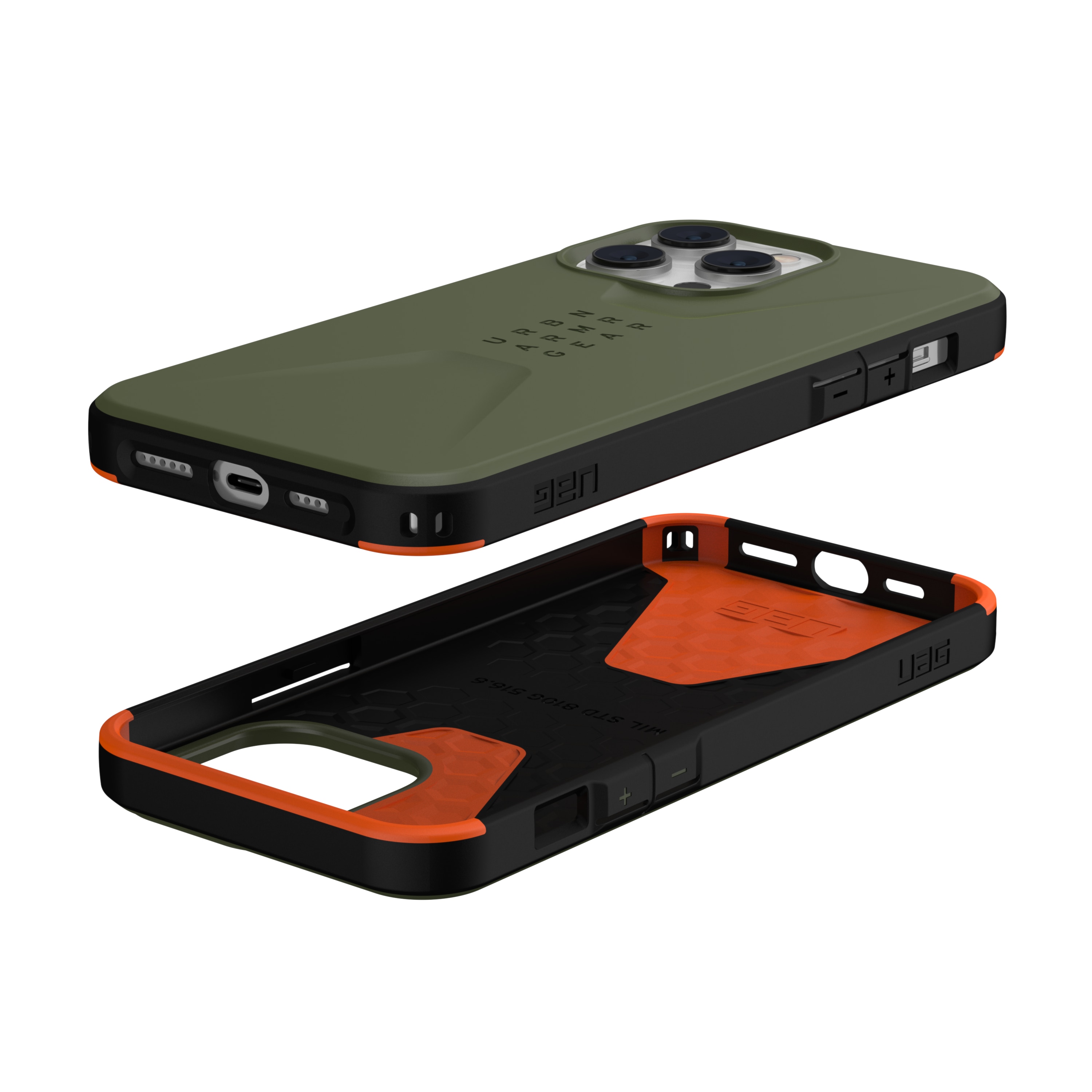 iPhone 14 Pro Max Civilian Series Case Green