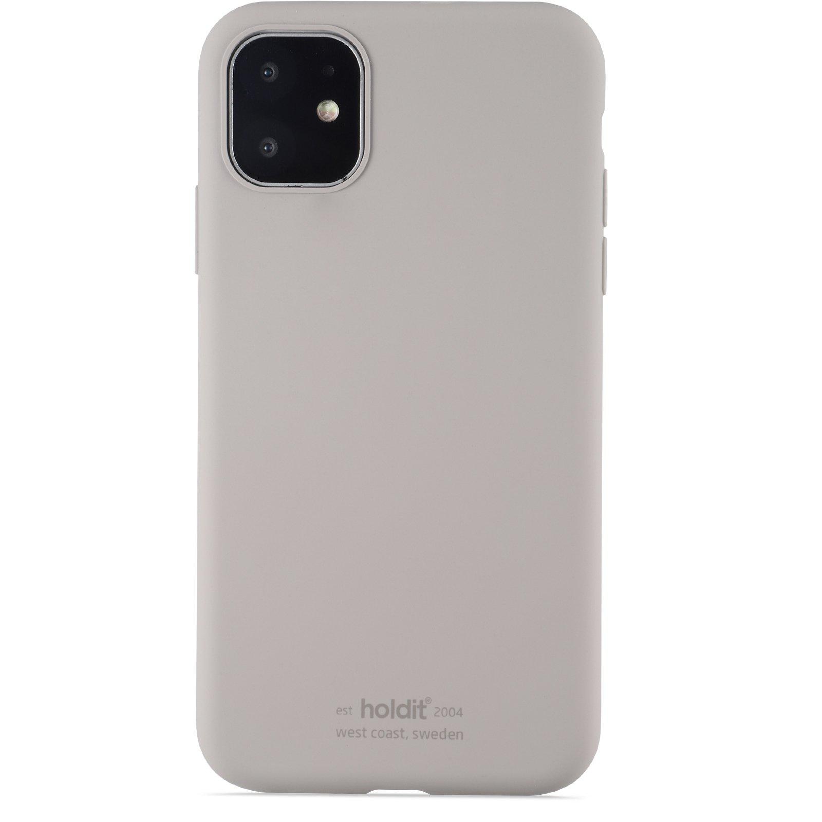 iPhone 11/XR Silicone Case Taupe