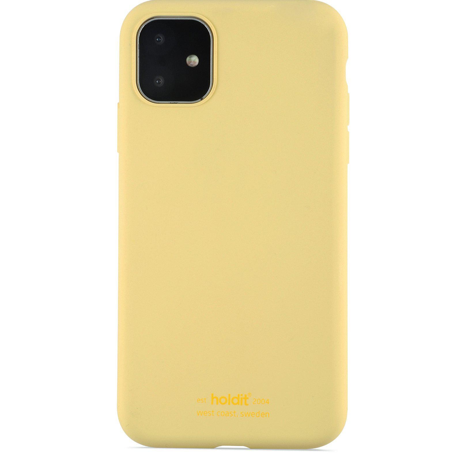 iPhone 11/XR Silicone Case Yellow