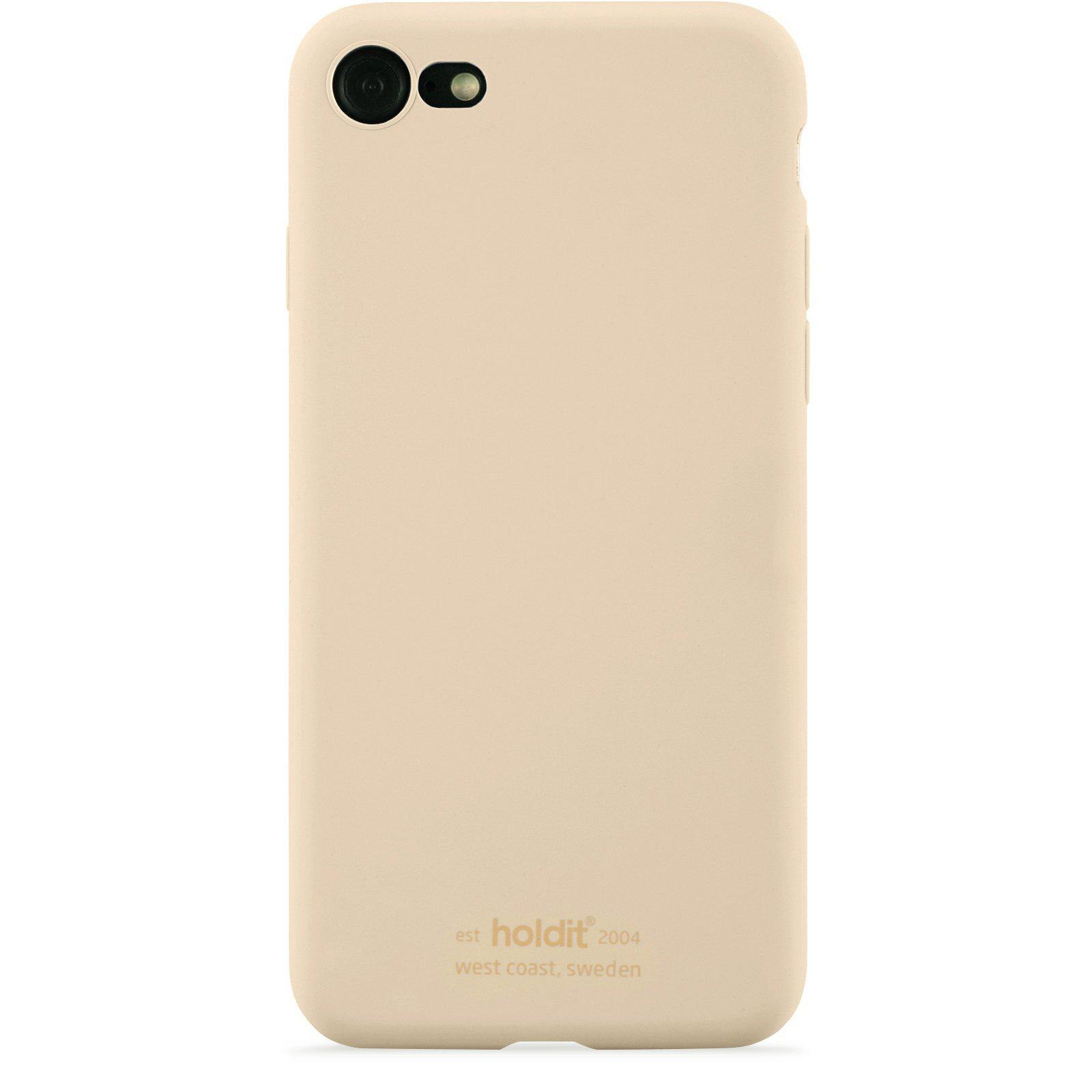 iPhone SE (2022) Silicone Case Beige