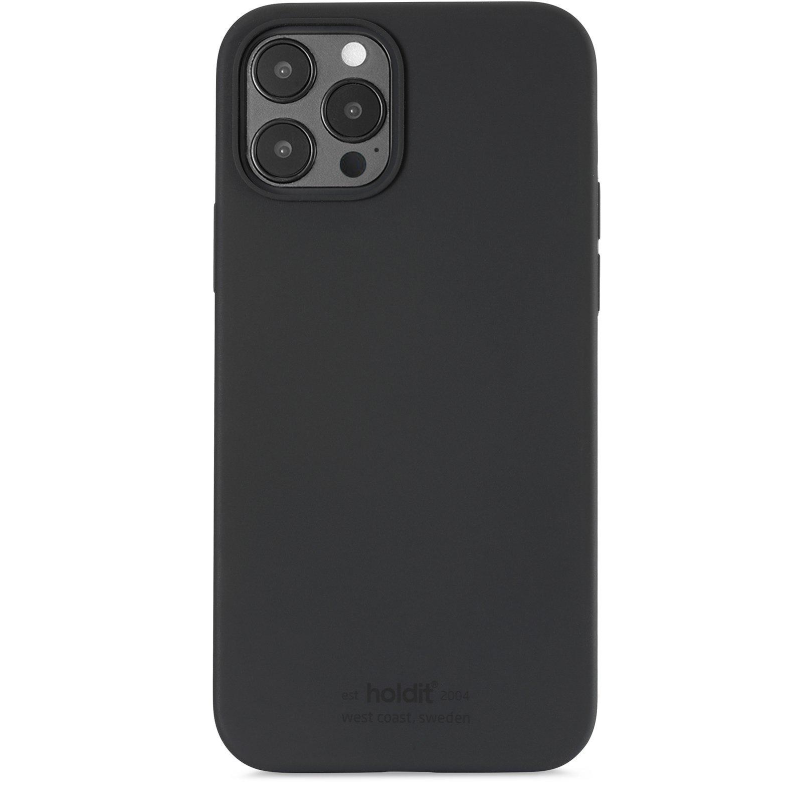 iPhone 12/12 Pro Silicone Case Black