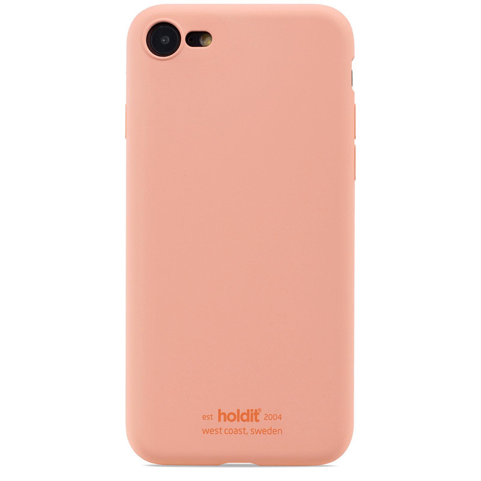 iPhone SE (2020) Silicone Case Pink Peach