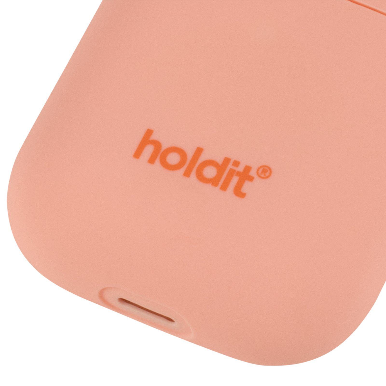 AirPods Silicone Case Pink Peach