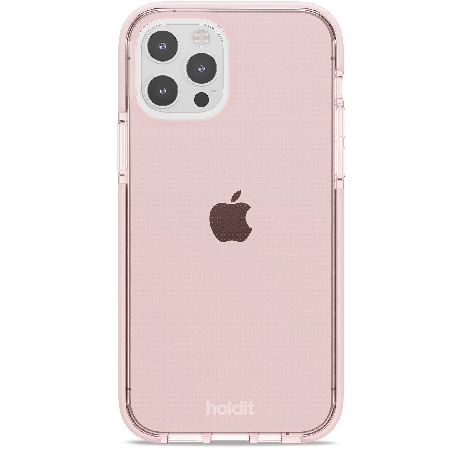 iPhone 12/12 Pro Seethru Case Blush Pink