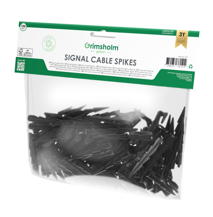 Robot mower signal cable spike (100-Pack)