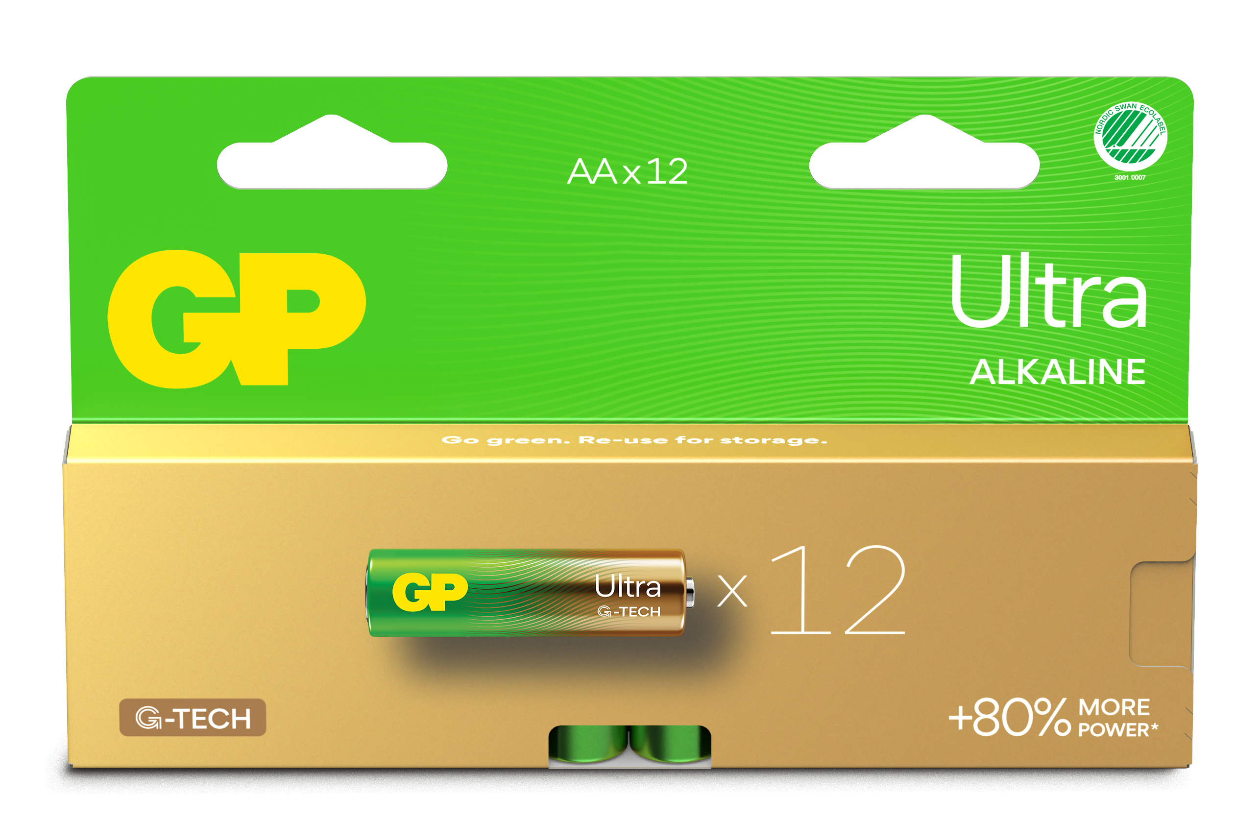 Ultra Alkaline AA Battery 15AU/LR6 (12-pack)