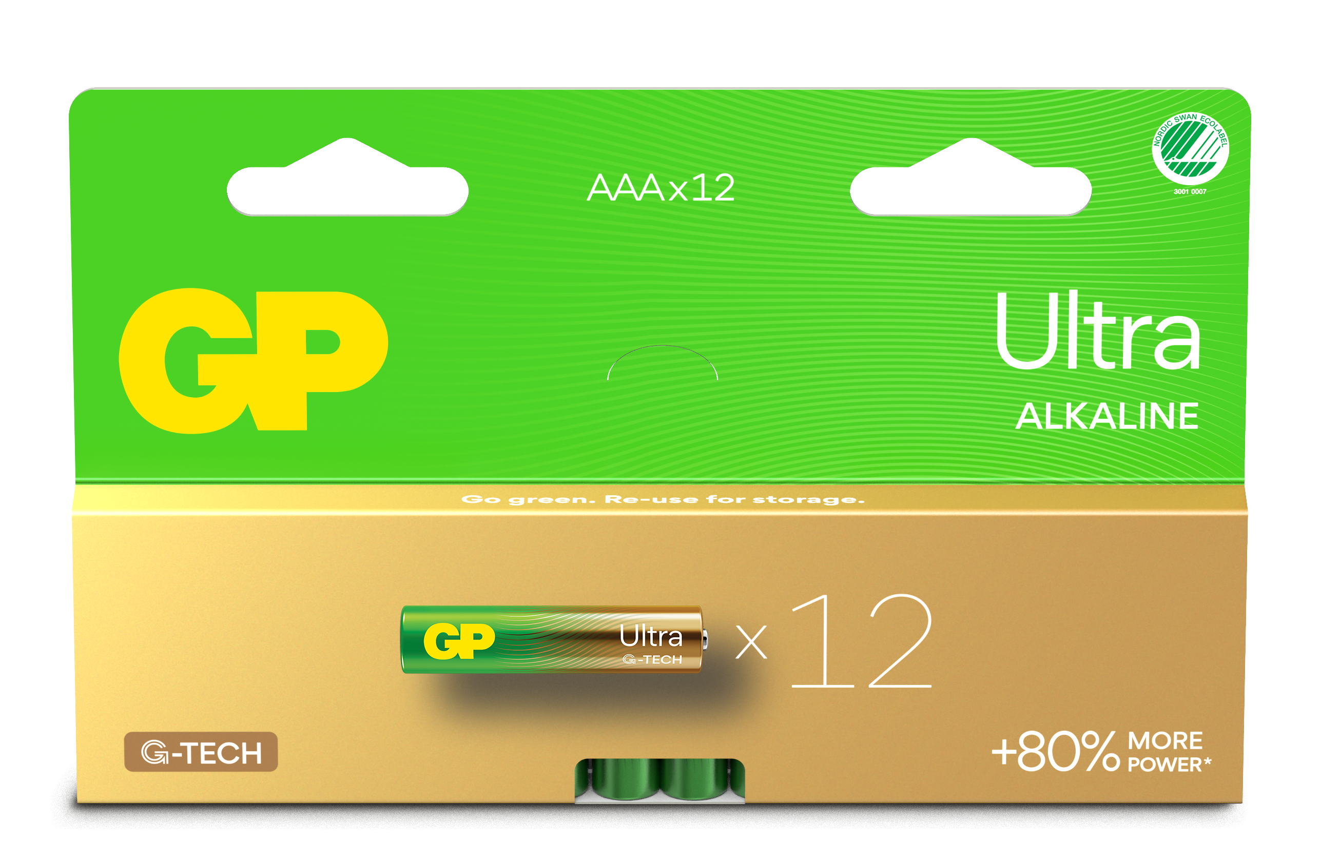 Ultra Alkaline AAA Battery 24AU/LR03 (12-pack)