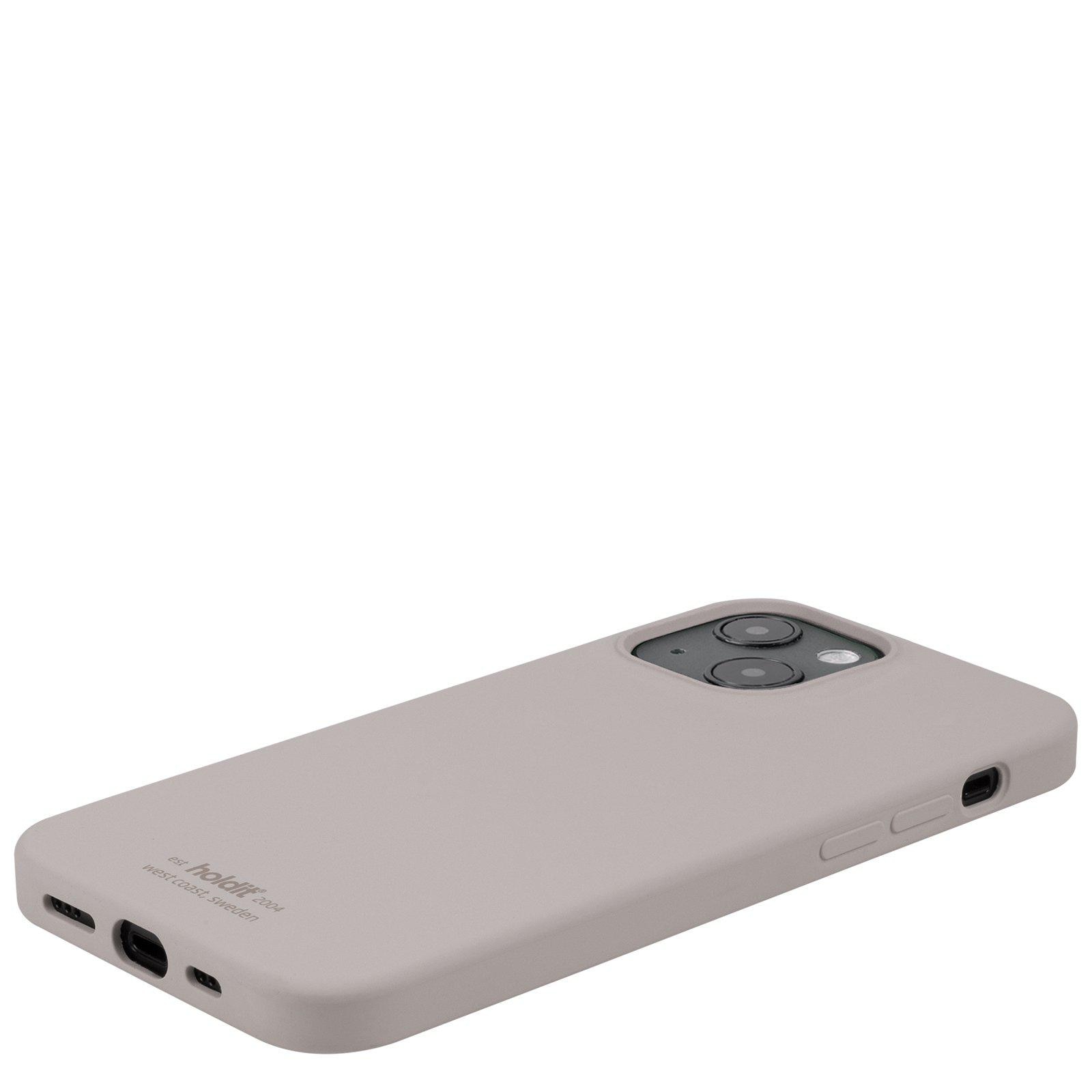 iPhone 14 Plus Silicone Case Taupe