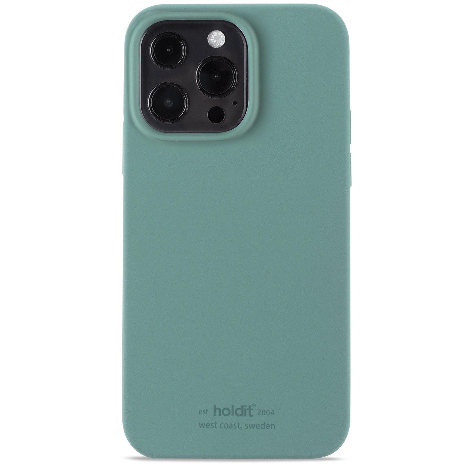 iPhone 13 Pro Silicone Case Moss Green