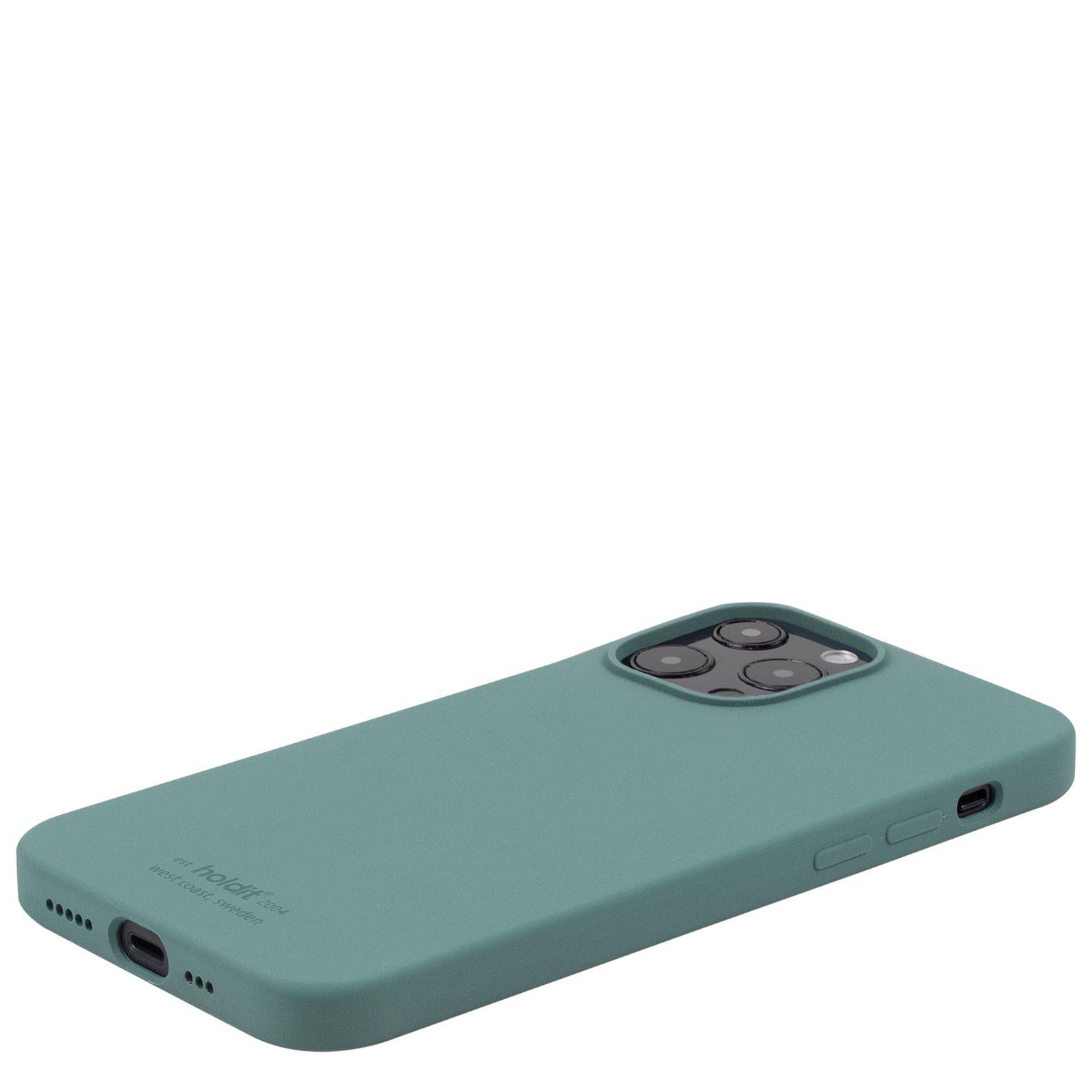 iPhone 13 Pro Silicone Case Moss Green