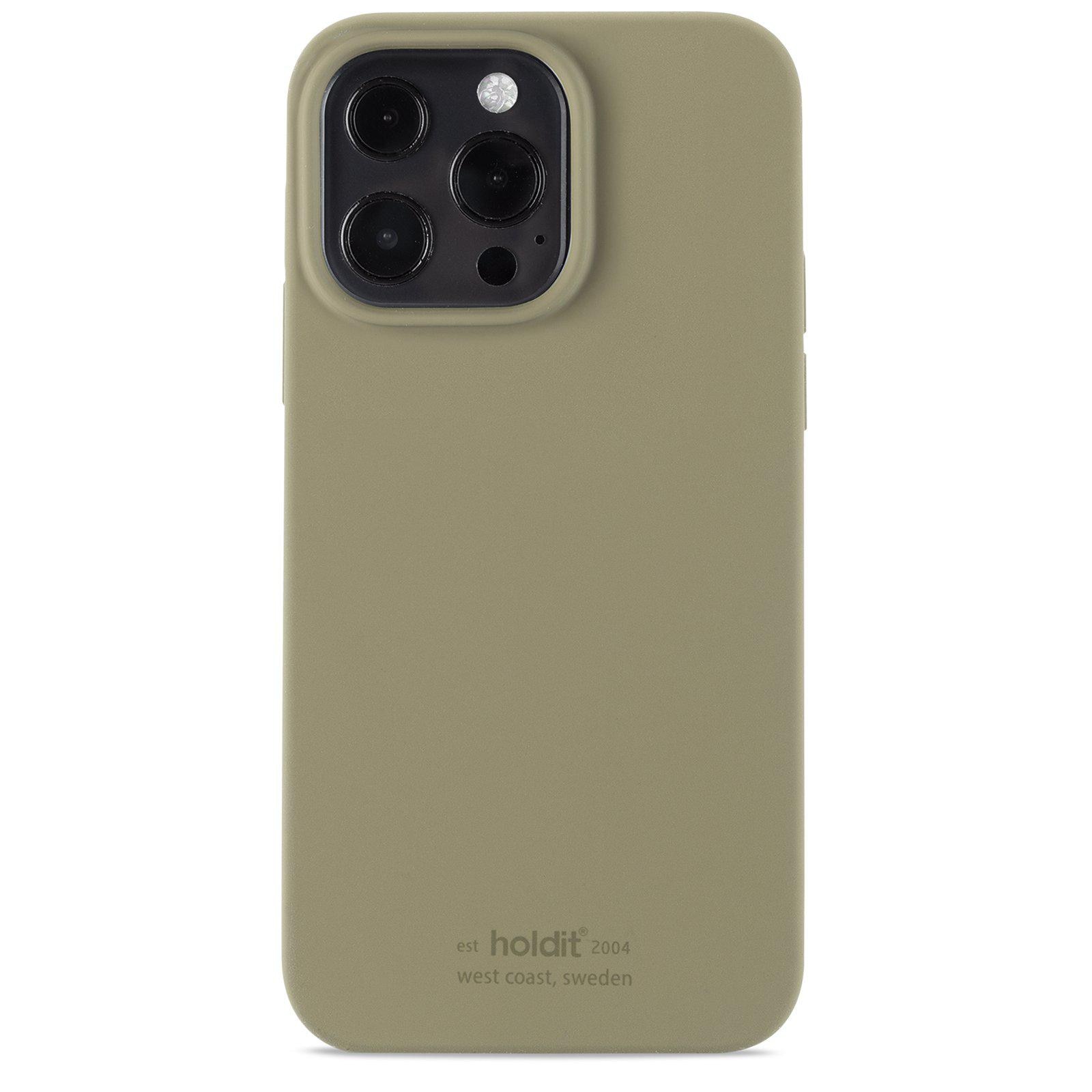 iPhone 13 Pro Silicone Case Khaki Green