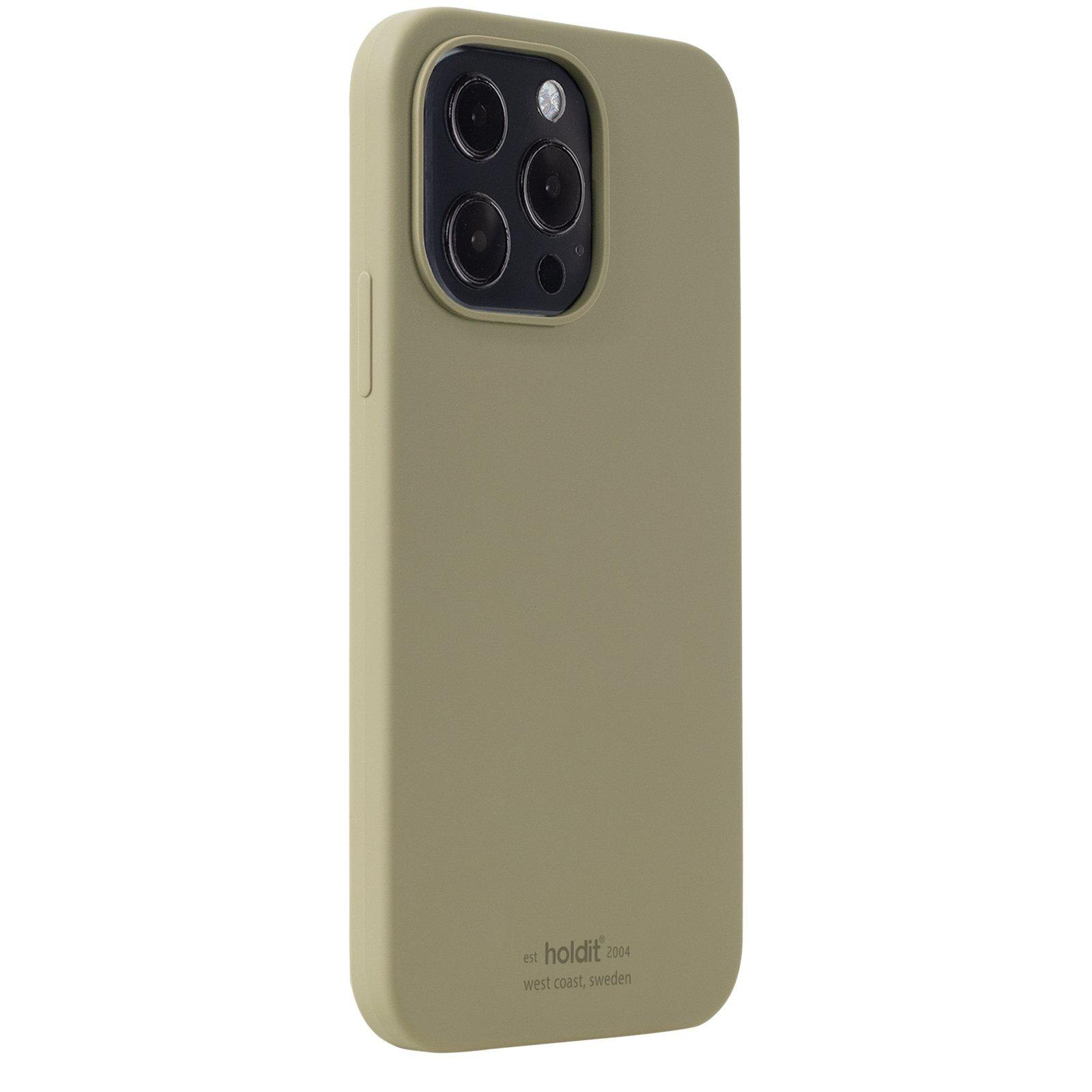 iPhone 13 Pro Silicone Case Khaki Green