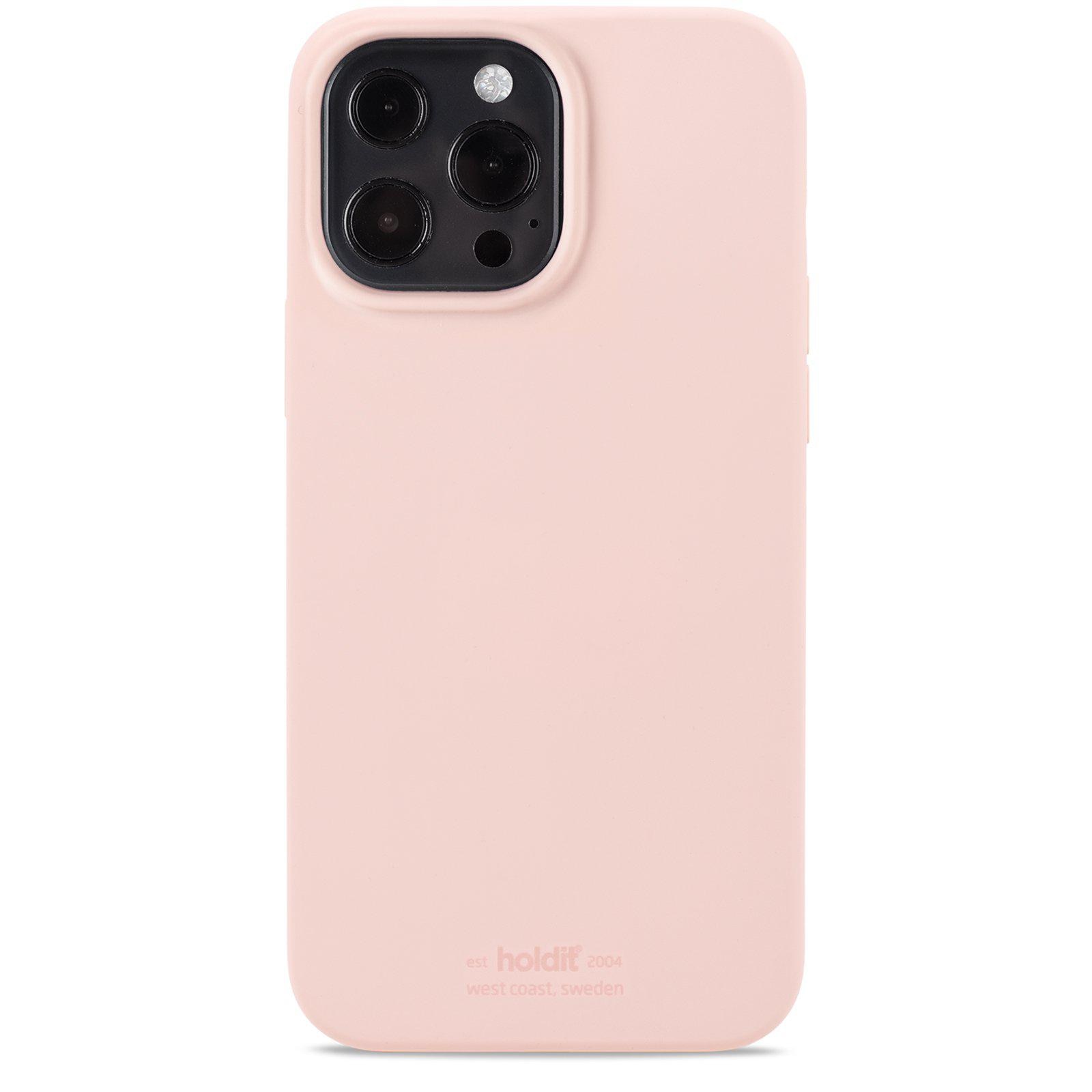 iPhone 14 Pro Max Silicone Case Blush Pink
