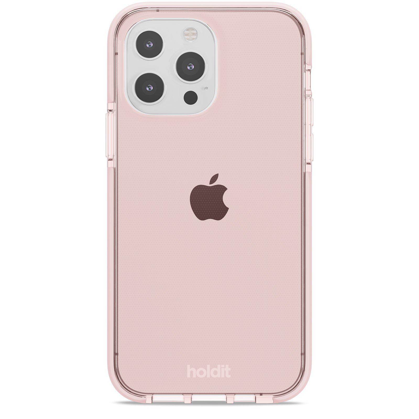 iPhone 13 Pro Seethru Case Blush Pink