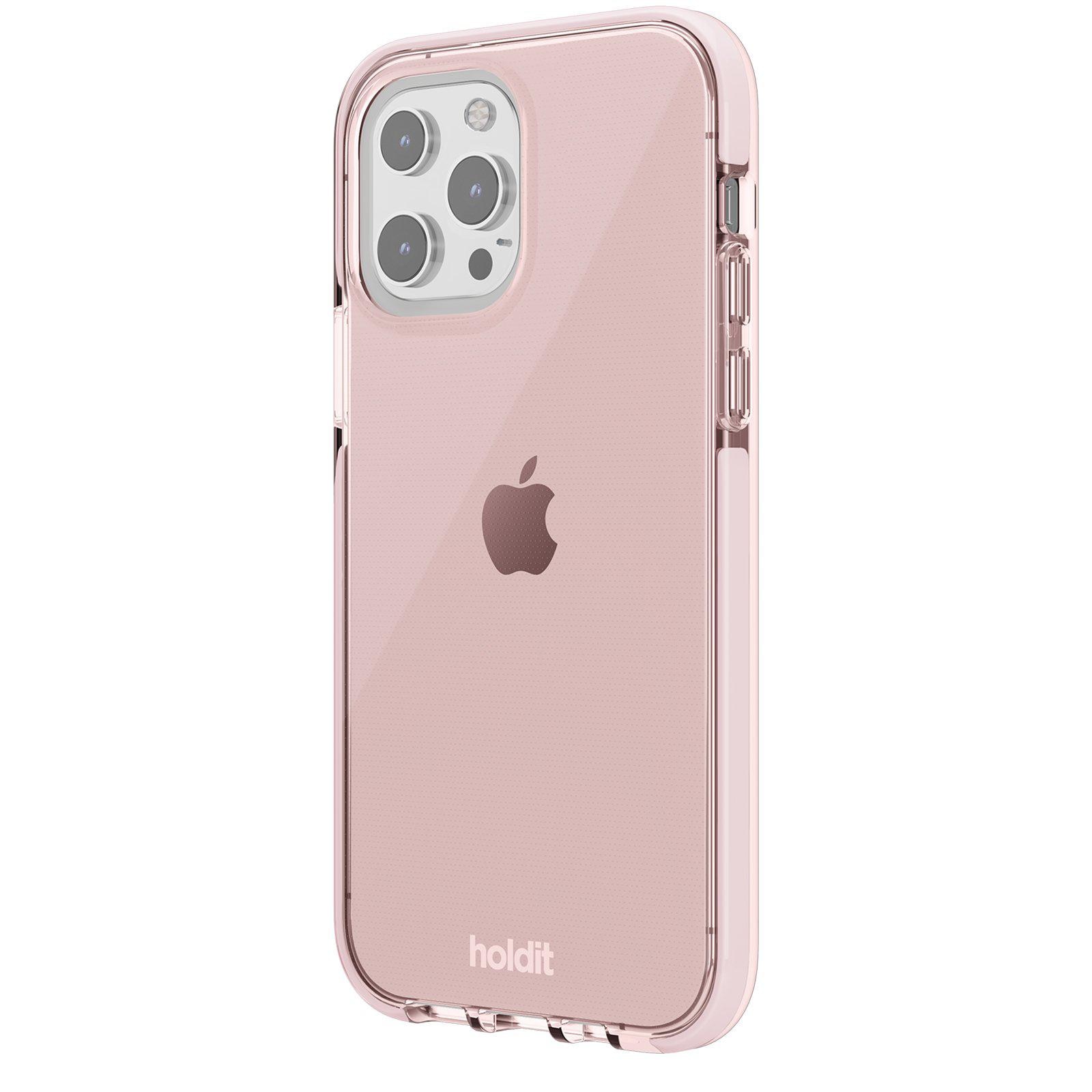 iPhone 13 Pro Seethru Case Blush Pink