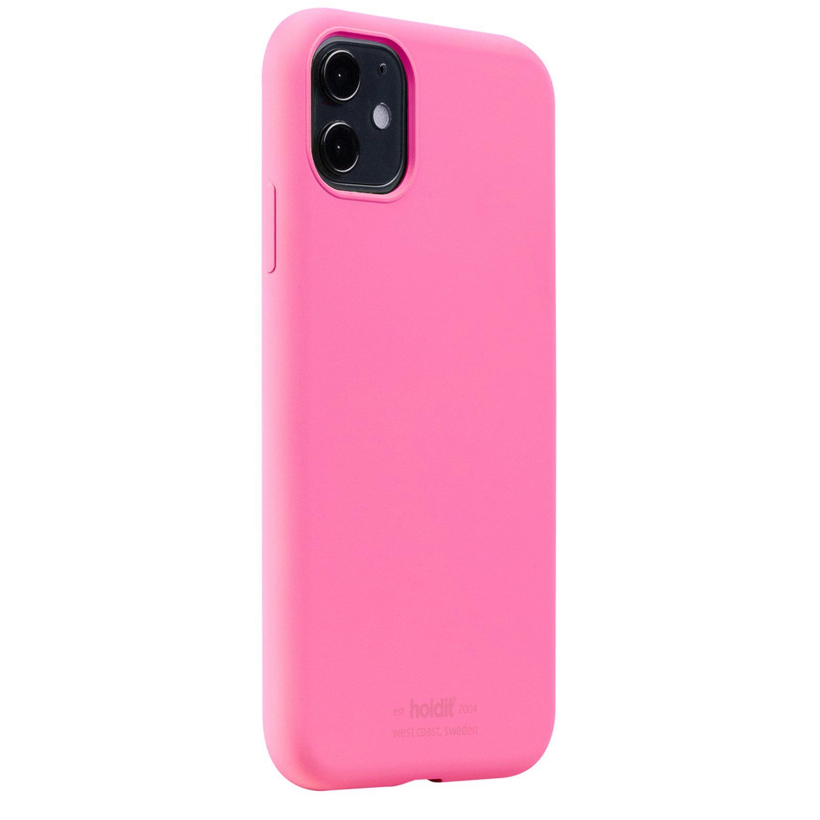 iPhone 11 Silicone Case Bright Pink
