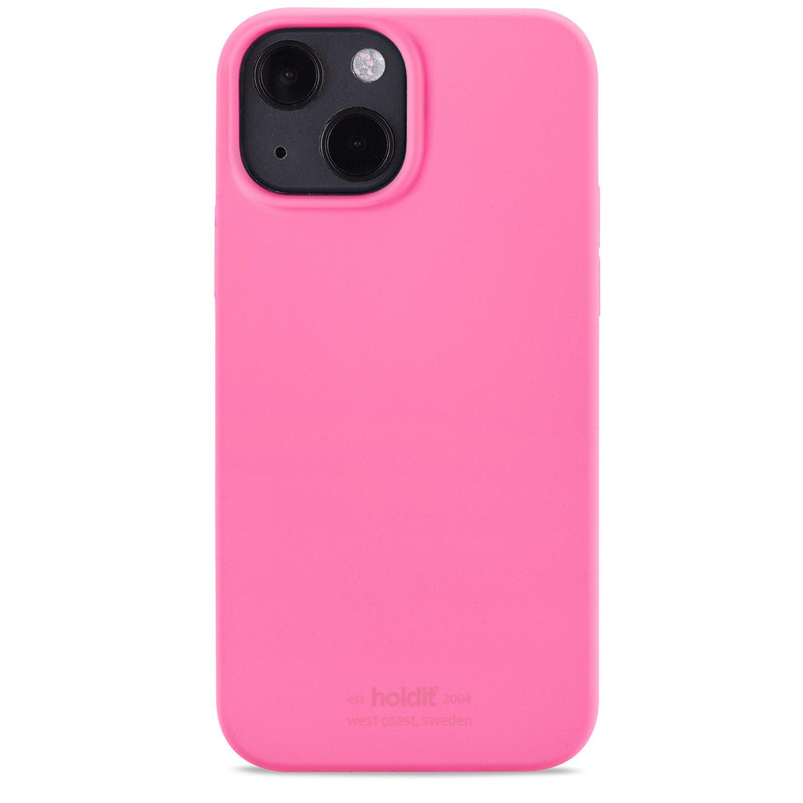 iPhone 14 Silicone Case Bright Pink