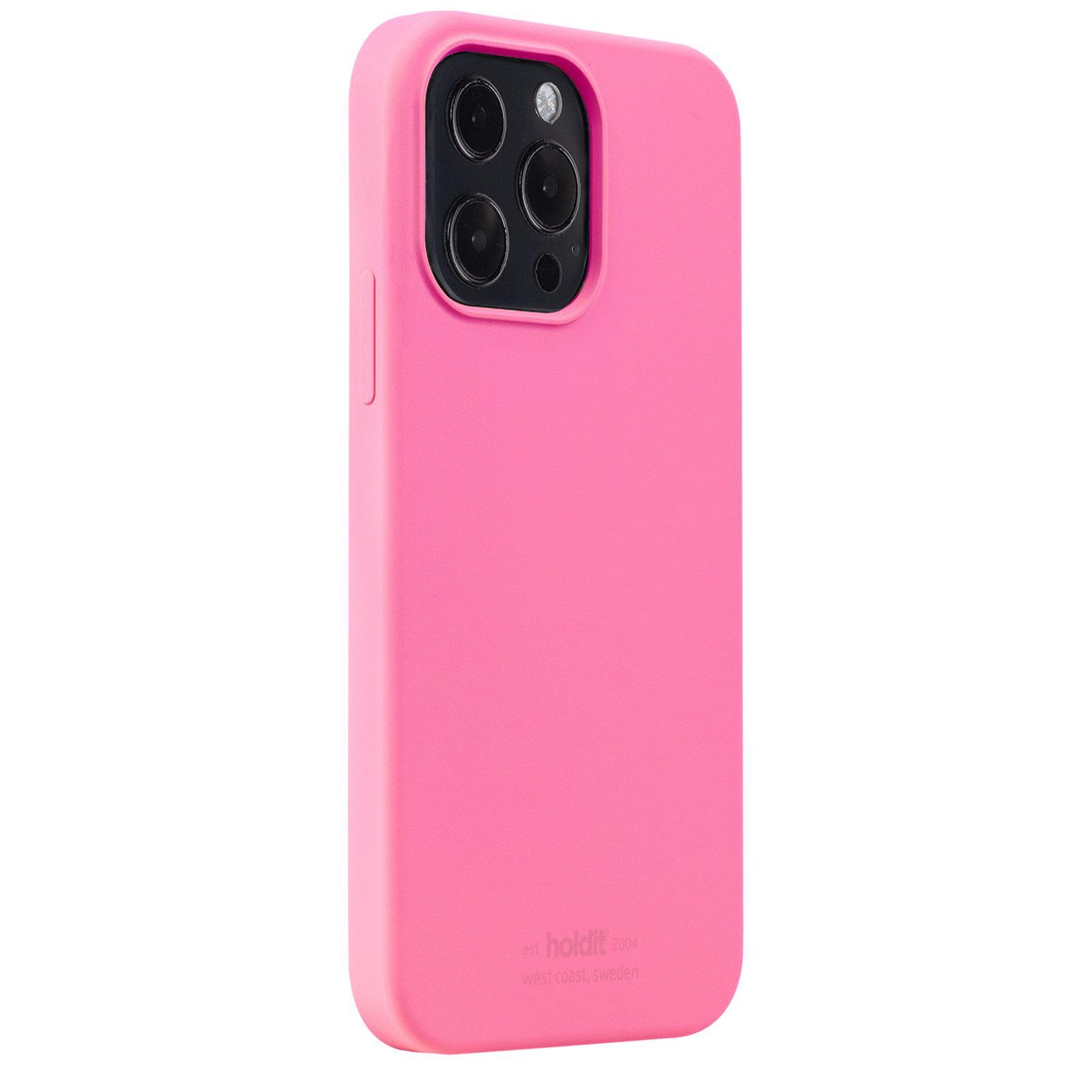 iPhone 14 Pro Max Silicone Case Bright Pink