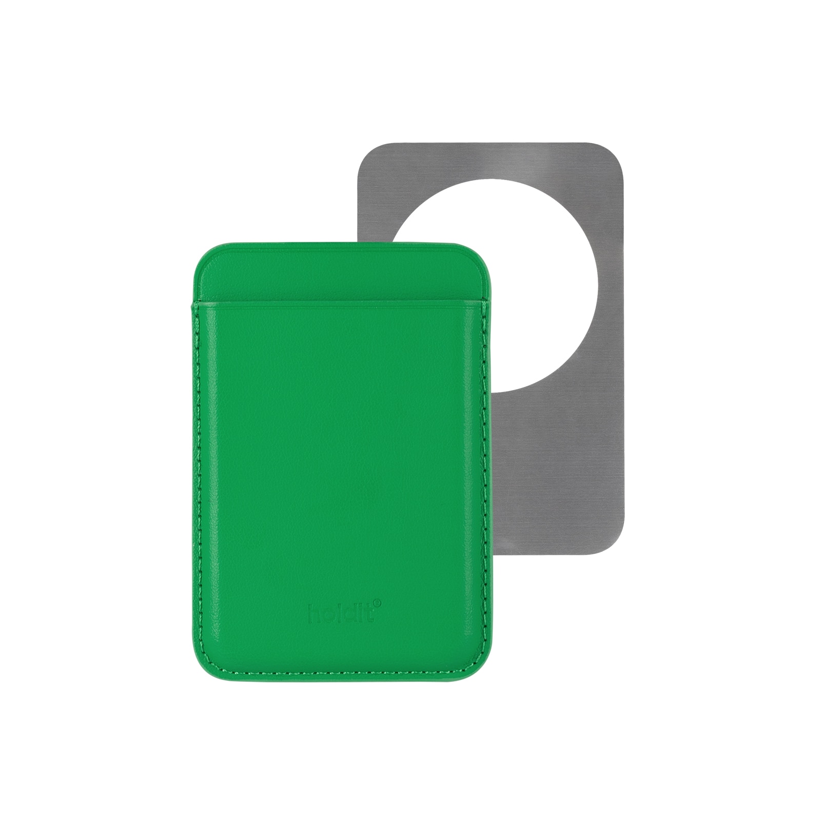 Magnetic Cardholder Grass Green