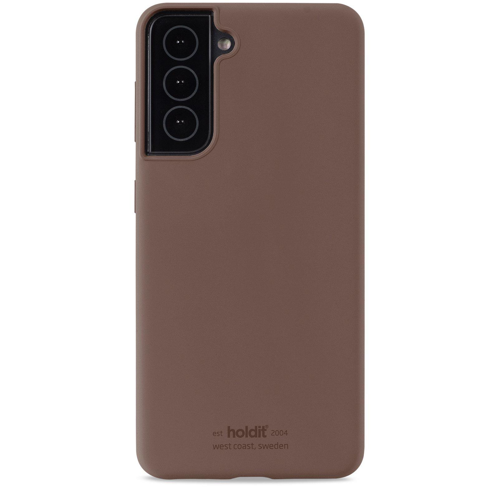 Samsung Galaxy S22 Silicone Case Brown