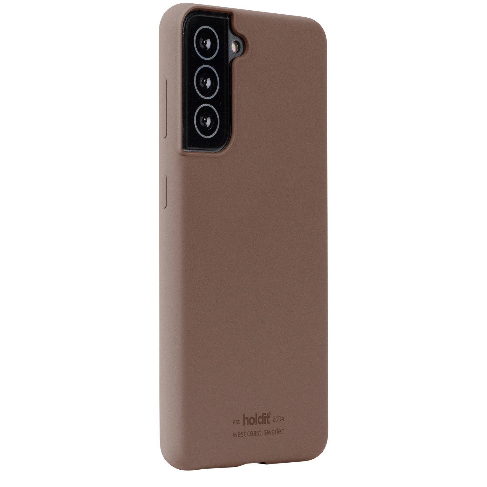 Samsung Galaxy S22 Silicone Case Brown