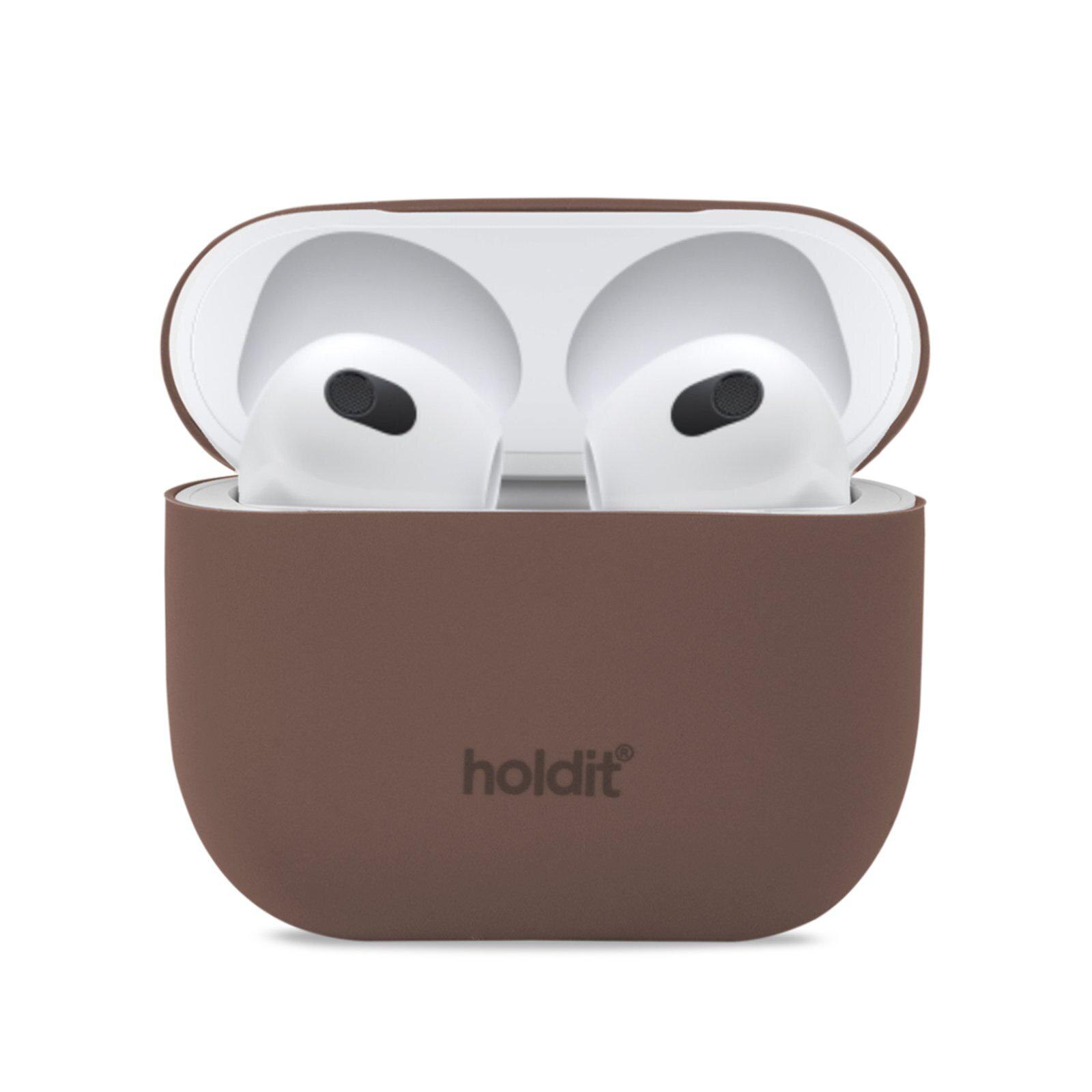 AirPods 3 Silicone Case Dark Brown